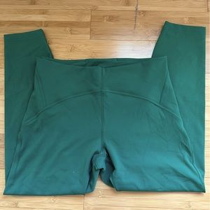 Lululemon Instill high rise 25” leggings in Kelly green
